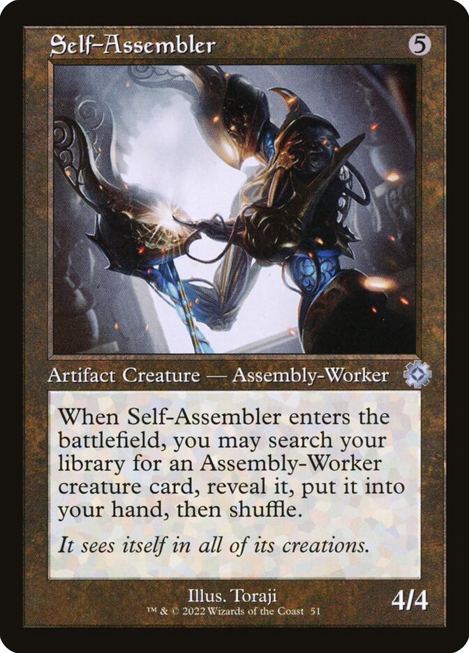 Self-Assembler Retro Frame