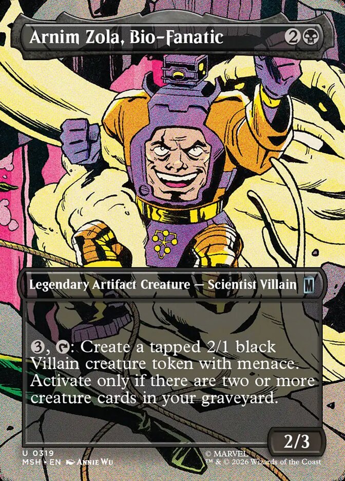 Arnim Zola, Bio-Fanatic Borderless Scene