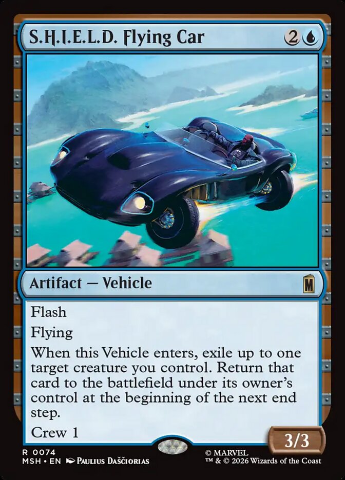 S.H.I.E.L.D. Flying Car Foil