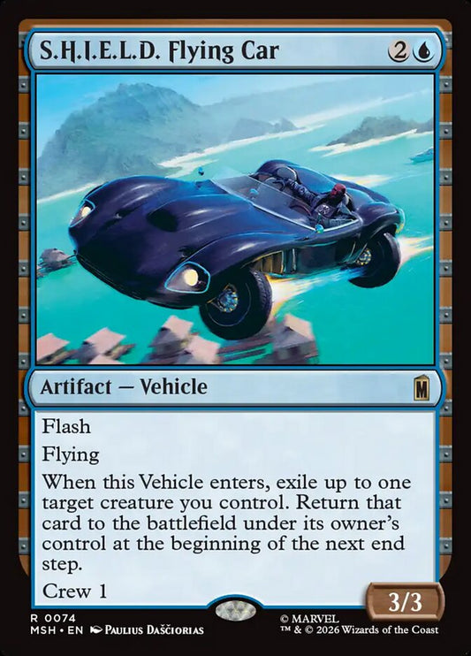 S.H.I.E.L.D. Flying Car Foil