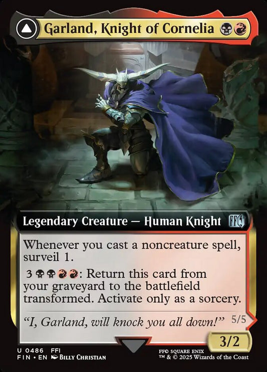Garland, Knight of Cornelia // Chaos, the Endless Extended Art