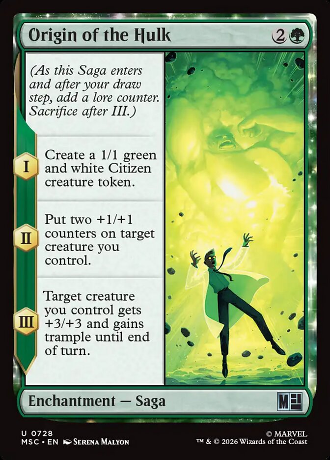 Origin of the Hulk Foil