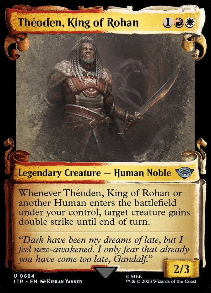 Théoden, King of Rohan Showcase
