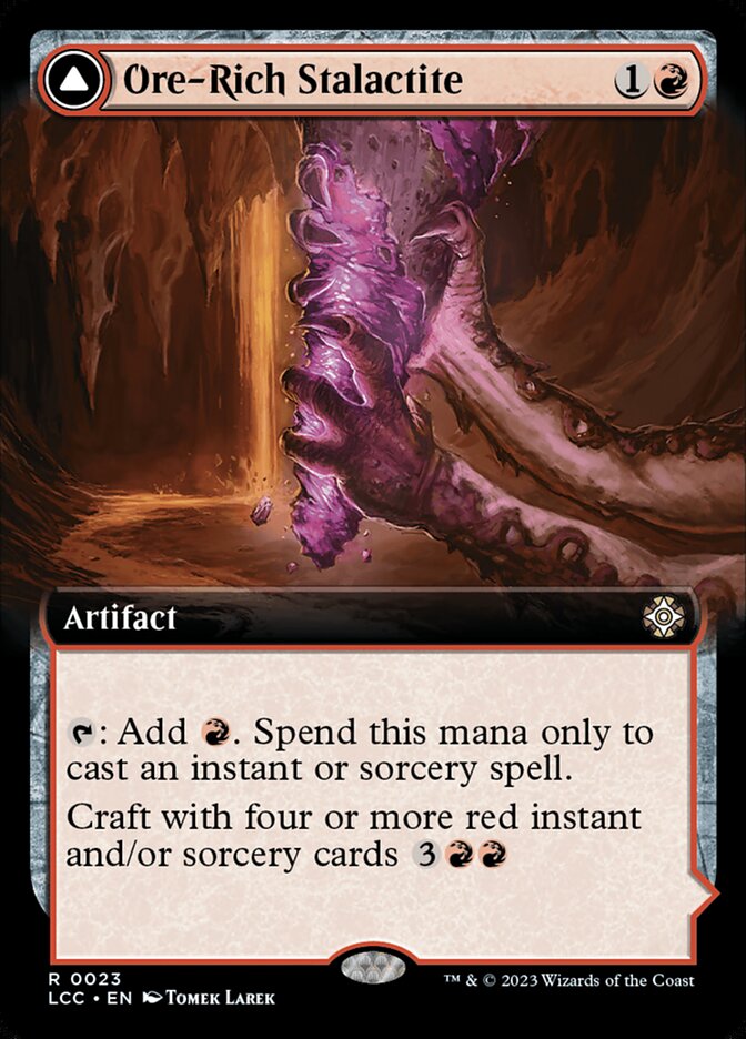 Ore-Rich Stalactite // Cosmium Catalyst Extended Art