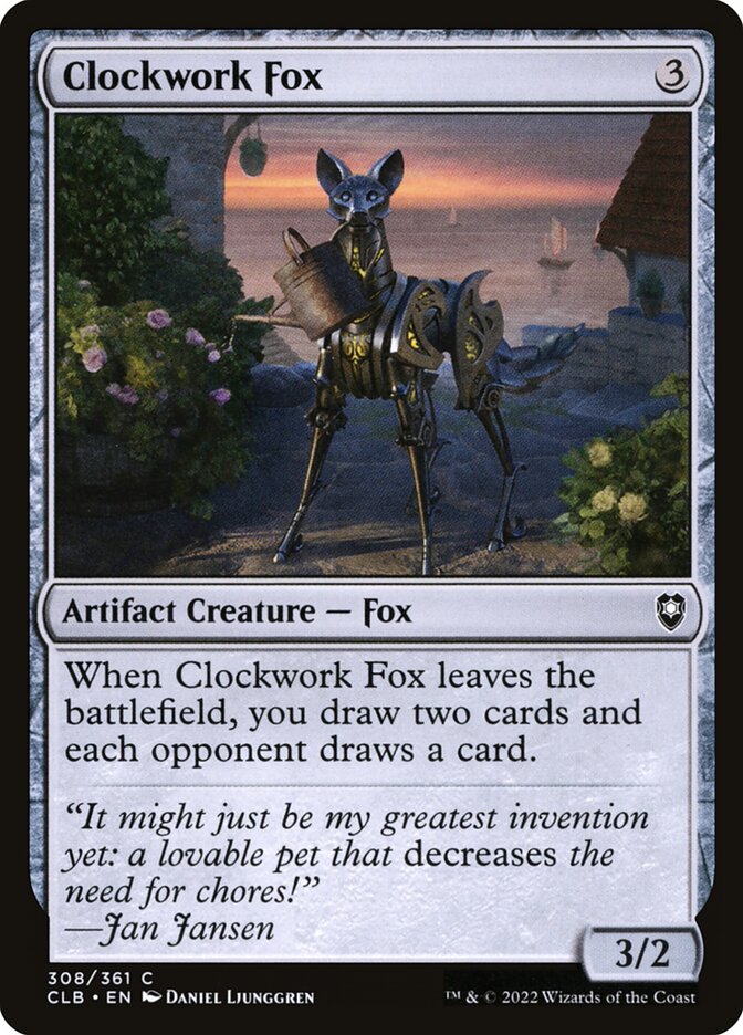 Clockwork Fox Foil
