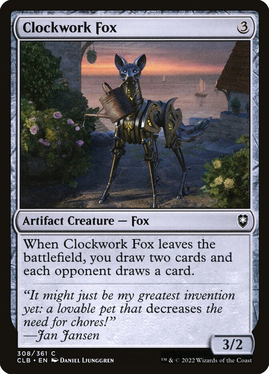 Clockwork Fox Foil