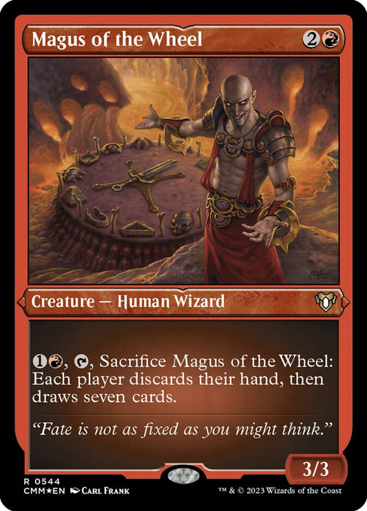 Magus of the Wheel Etched Foil