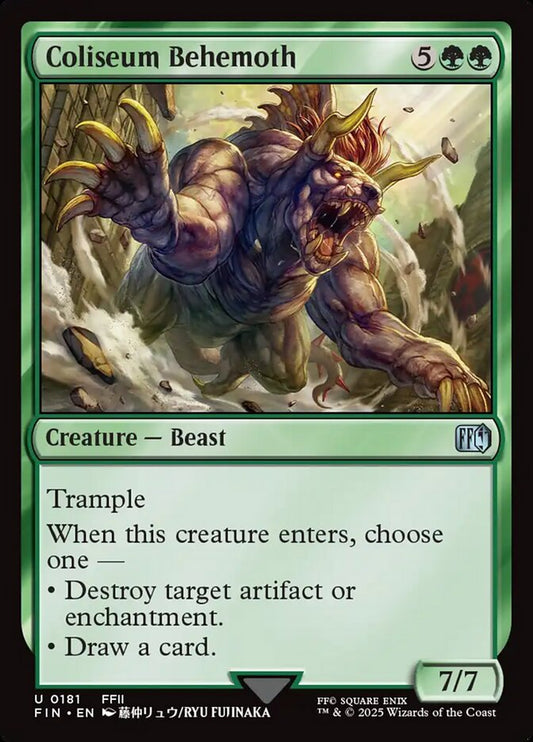 Coliseum Behemoth Foil