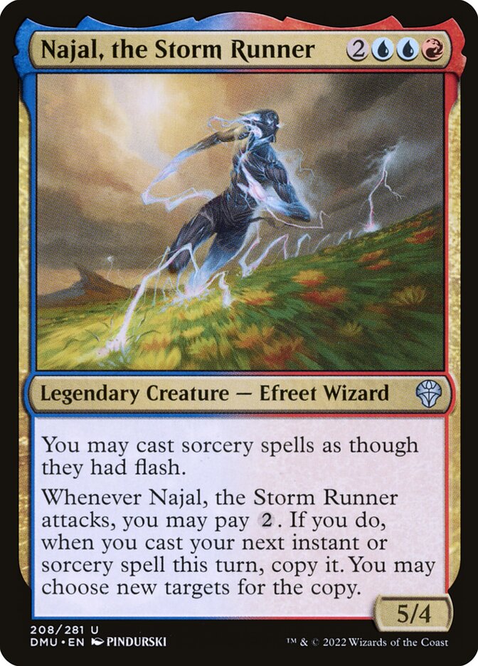 Najal, the Storm Runner Foil