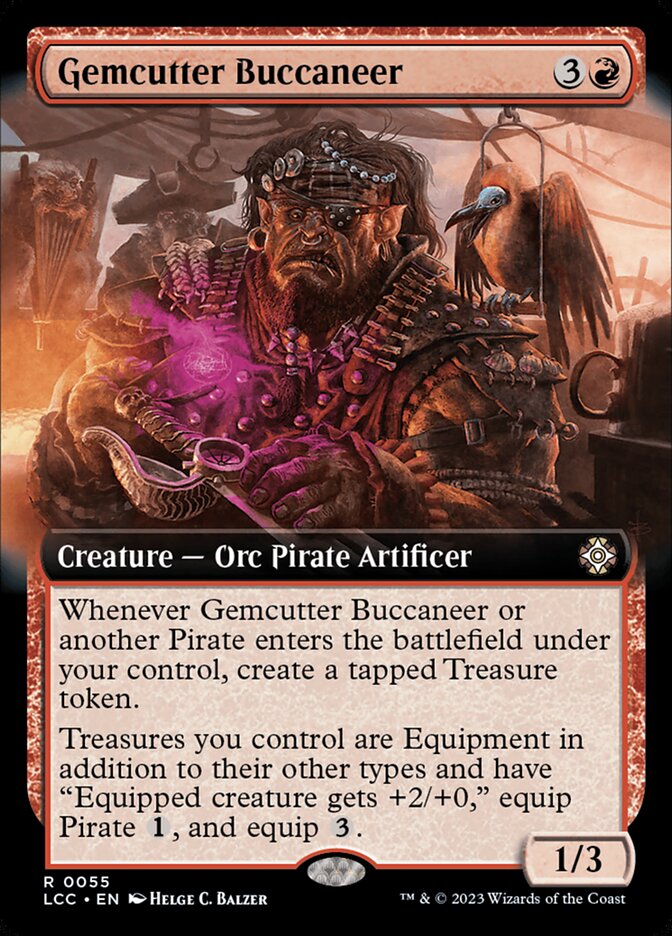 Gemcutter Buccaneer Extended Art