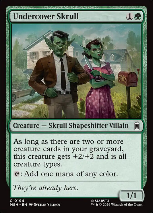 Undercover Skrull Foil