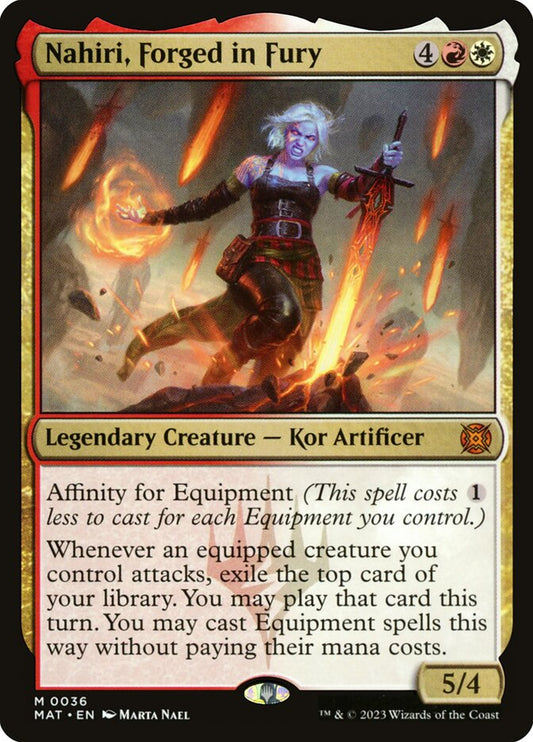 Nahiri, Forged in Fury Foil