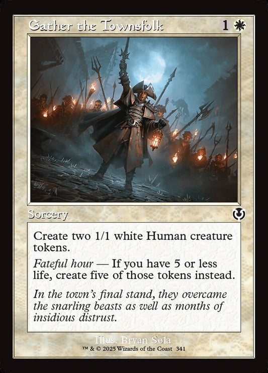 Gather the Townsfolk Retroframe