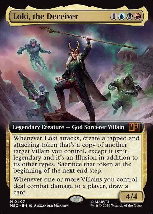 Loki, the Deceiver Extended Art