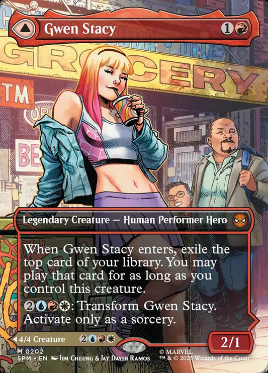 Gwen Stacy // Ghost-Spider Borderless Foil
