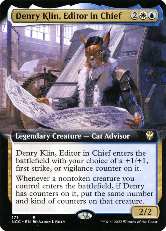 Denry Klin, Editor in Chief Extended Art