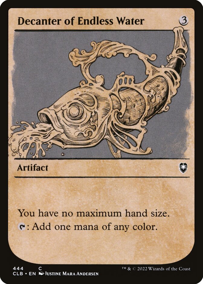 Decanter of Endless Water Showcase Foil