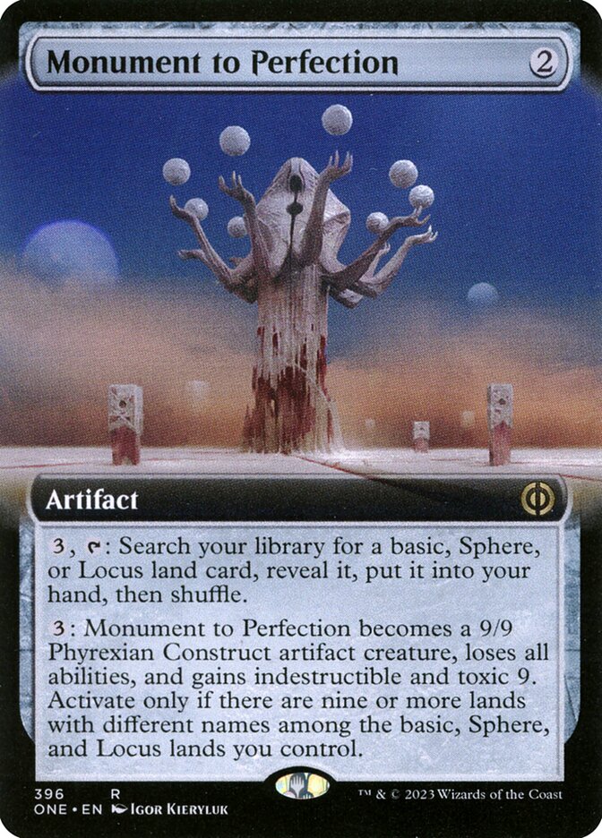 Monument to Perfection Extended Art
