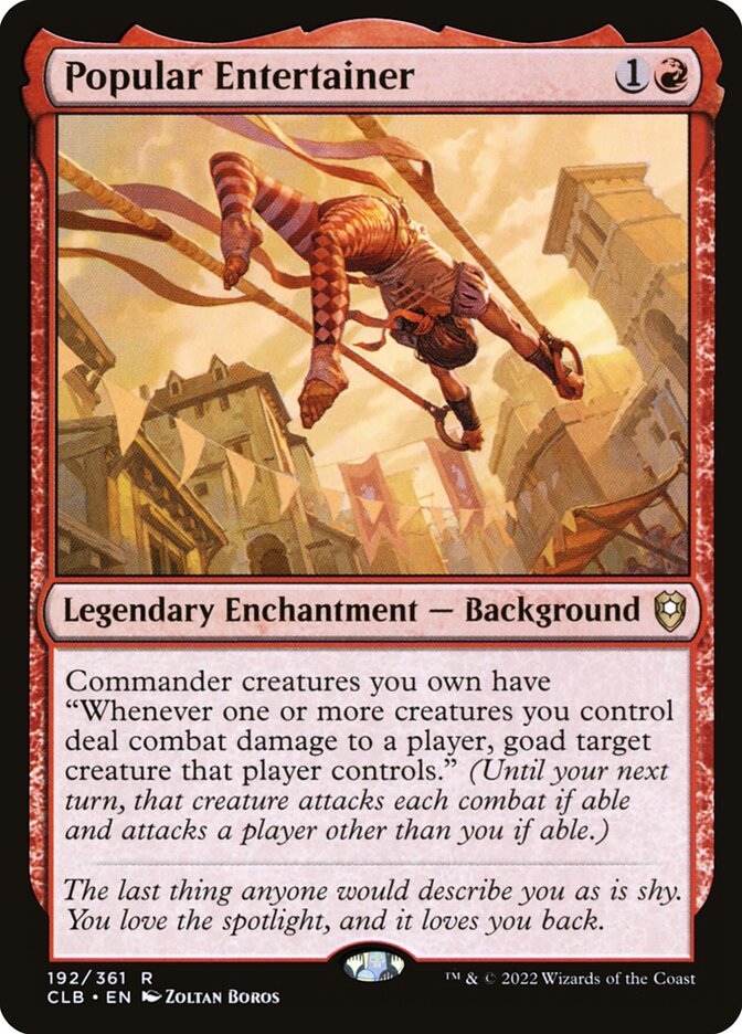Popular Entertainer Foil