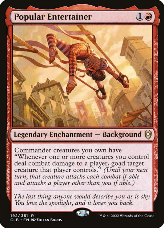 Popular Entertainer Foil