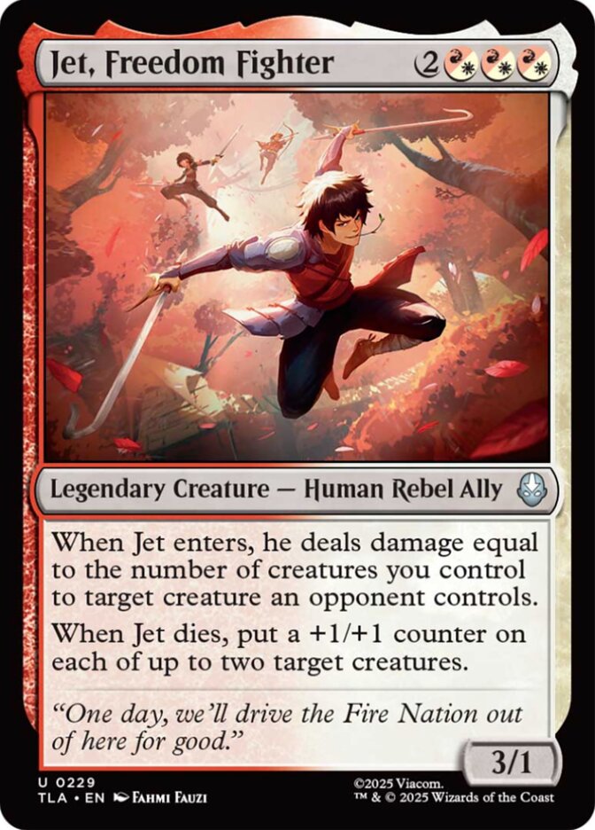 Jet, Freedom Fighter Foil