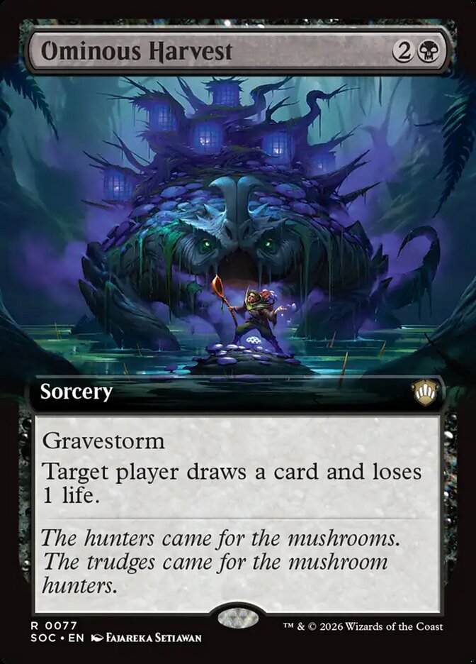 Ominous Harvest Extended Art