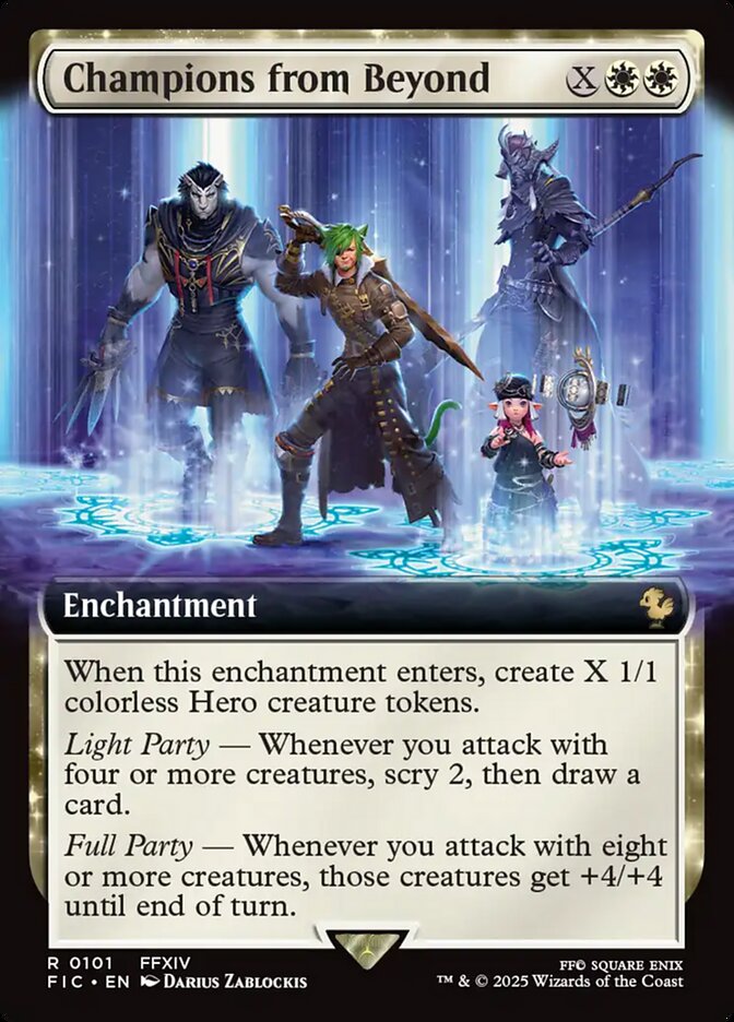 Champions from Beyond Extended Foil