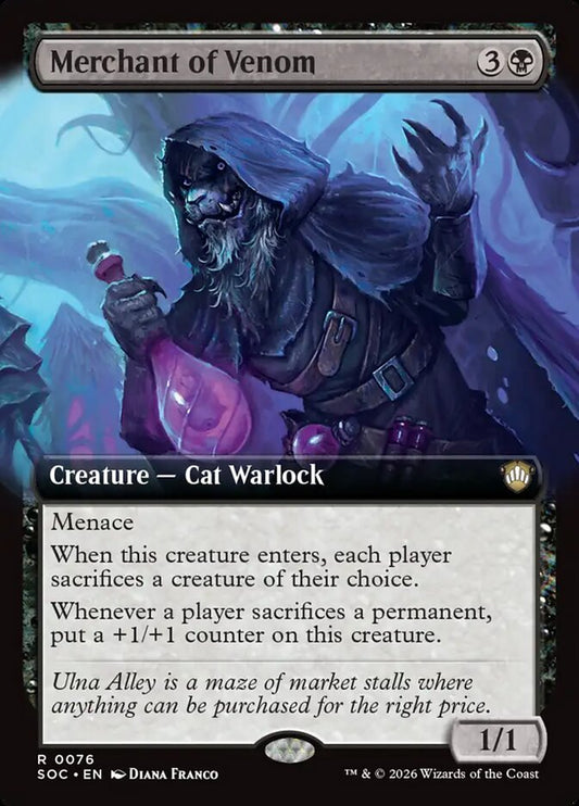 Merchant of Venom Extended Art