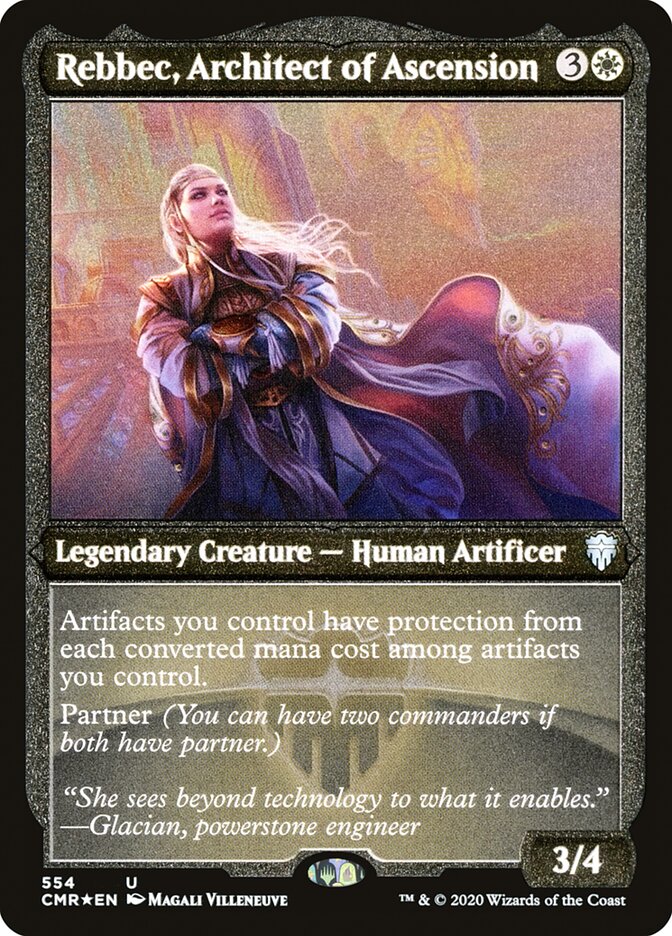 Rebbec, Architect of Ascension Etched Foil