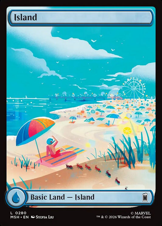 Island Full Art Foil