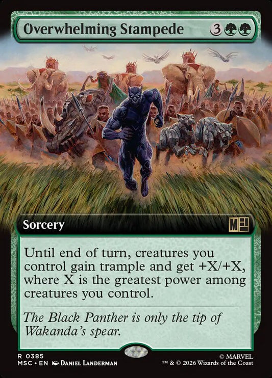 Overwhelming Stampede Extended Art