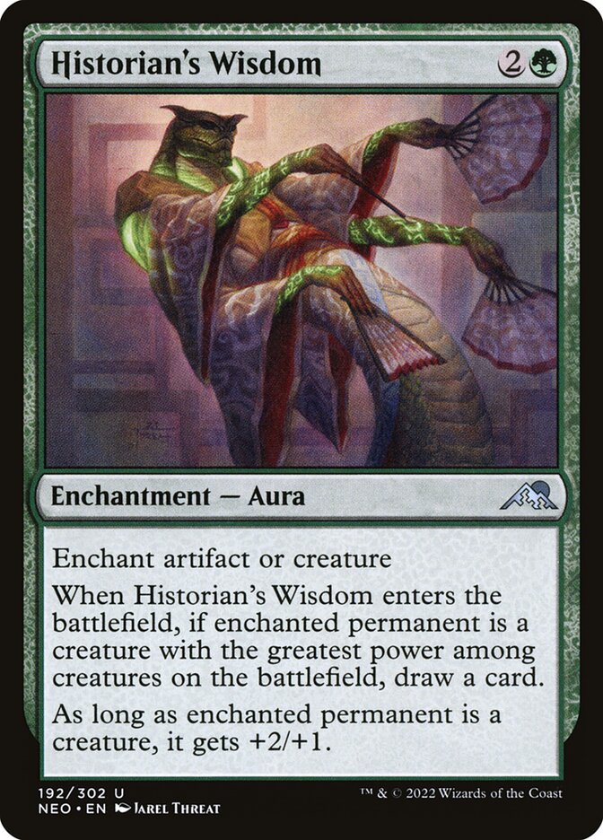 Historian's Wisdom Foil