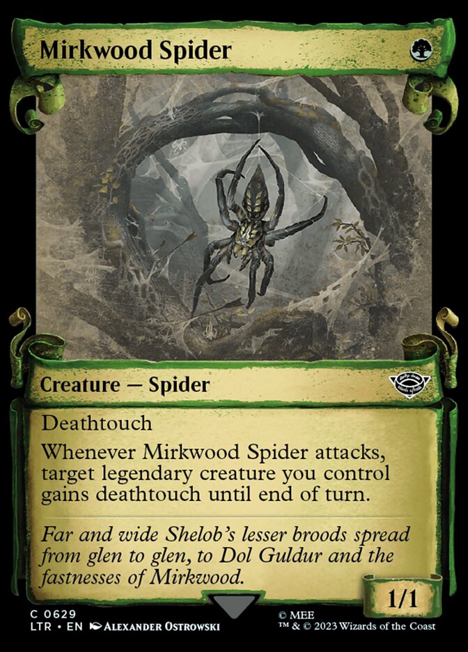 Mirkwood Spider Showcase