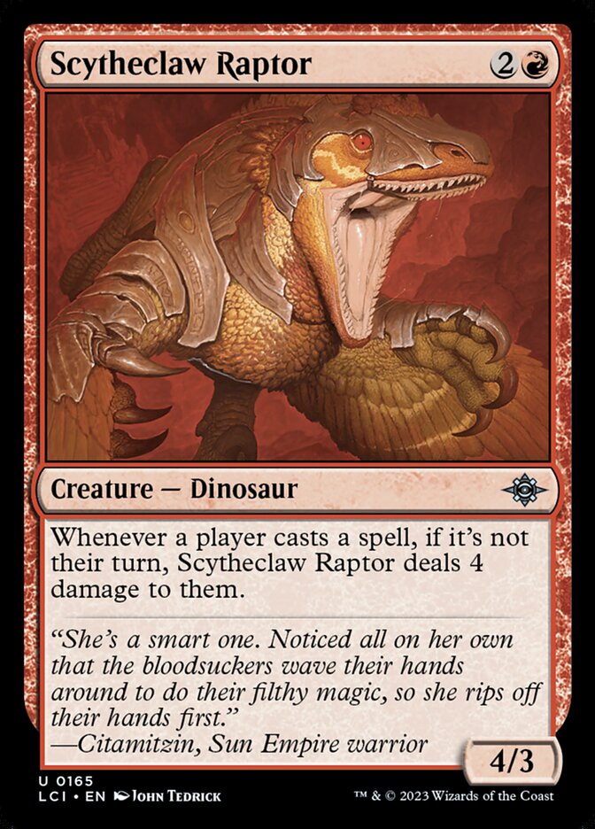 Scytheclaw Raptor Foil