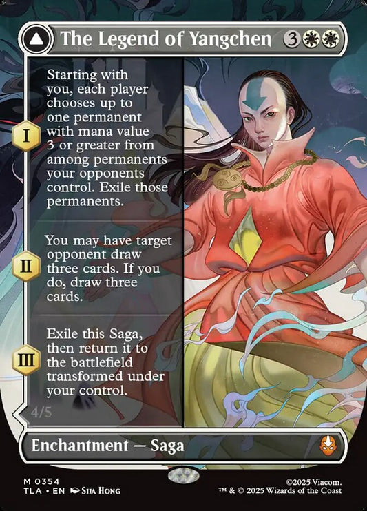 The Legend of Yangchen // Avatar Yangchen Borderless Foil