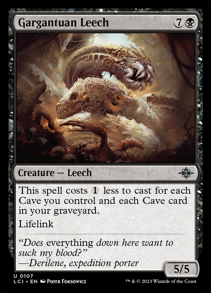 Gargantuan Leech Foil