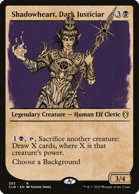 Shadowheart, Dark Justiciar Showcase Foil