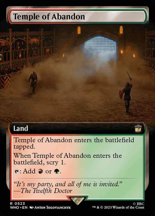 Temple of Abandon Extended Art
