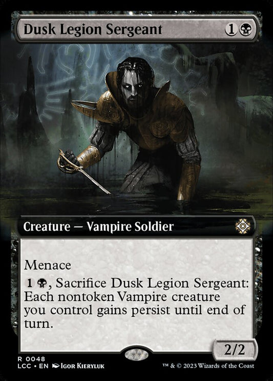 Dusk Legion Sergeant Extended Art