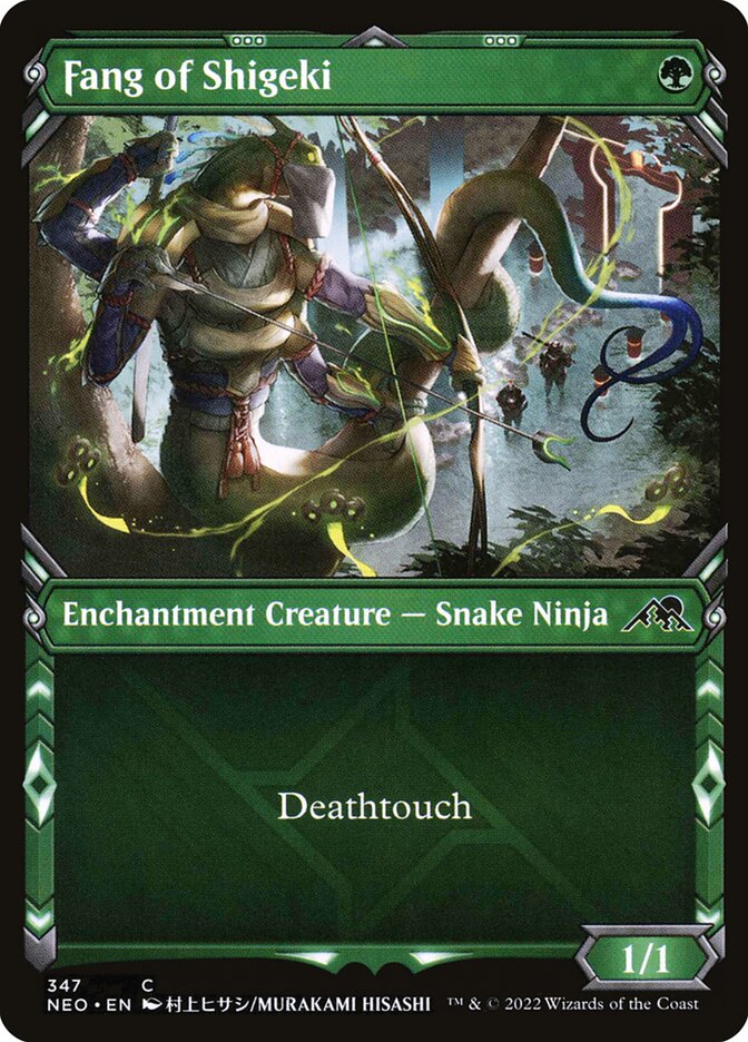 Fang of Shigeki Showcase Foil