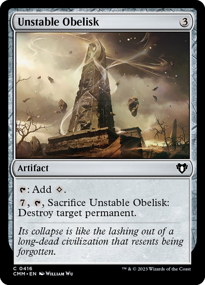 Unstable Obelisk Foil