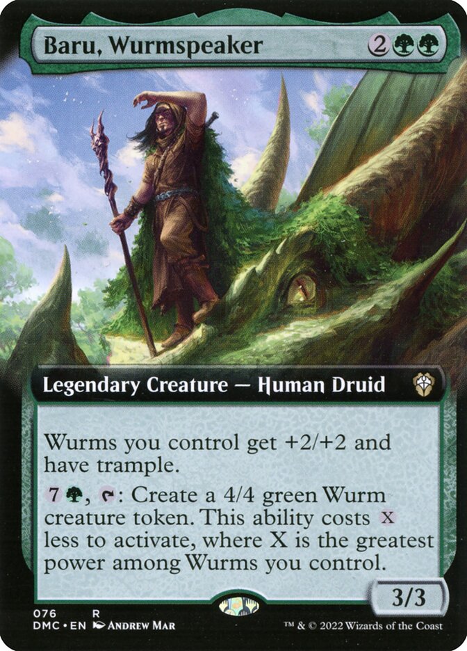 Baru, Wurmspeaker Extended Art