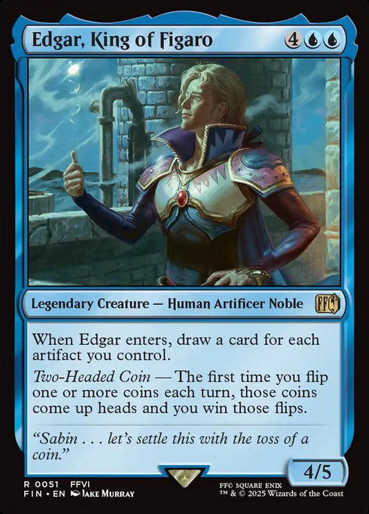 Edgar, King of Figaro Foil