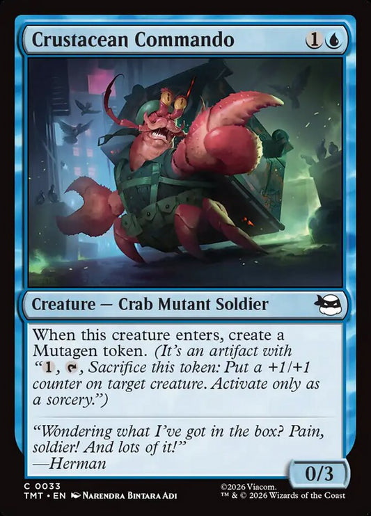 Crustacean Commando Foil