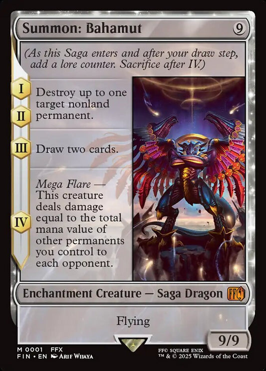 Summon: Bahamut Foil