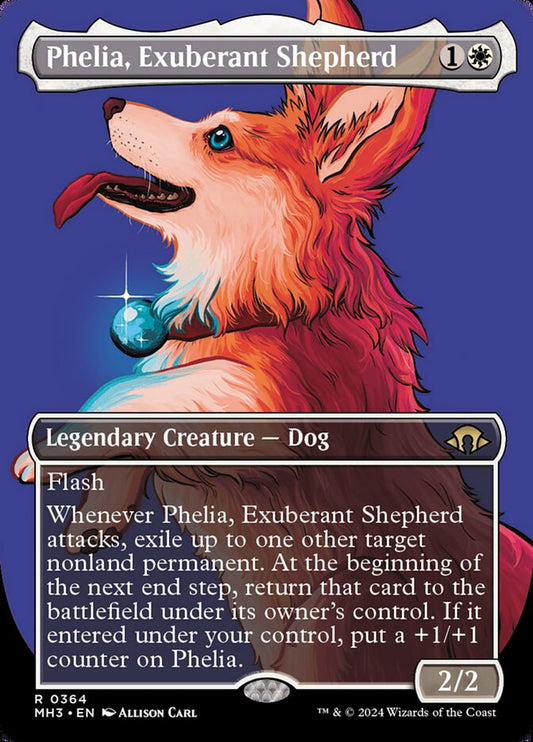 Phelia, Exuberant Shepherd Borderless