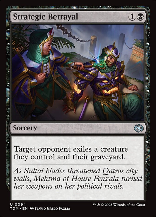 Strategic Betrayal Foil