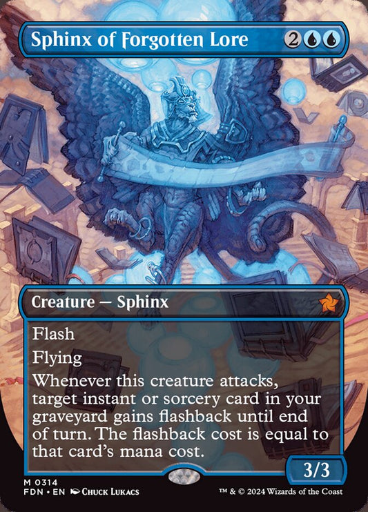 Sphinx of Forgotten Lore Borderless