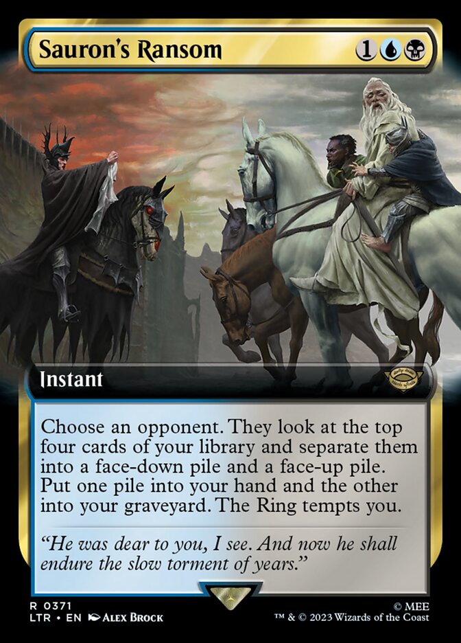 Sauron's Ransom Extended Art