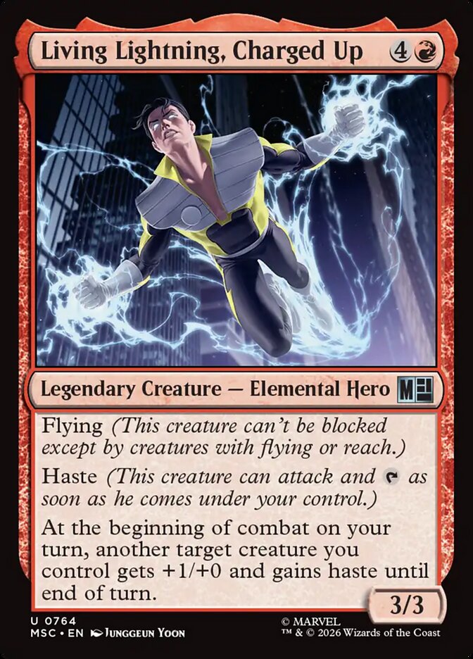 Living Lightning, Charged Up Foil